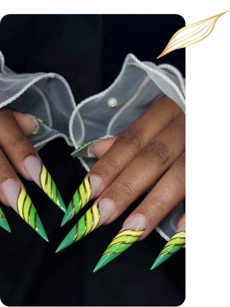 Modern nail salon interior - clean and relaxing environment