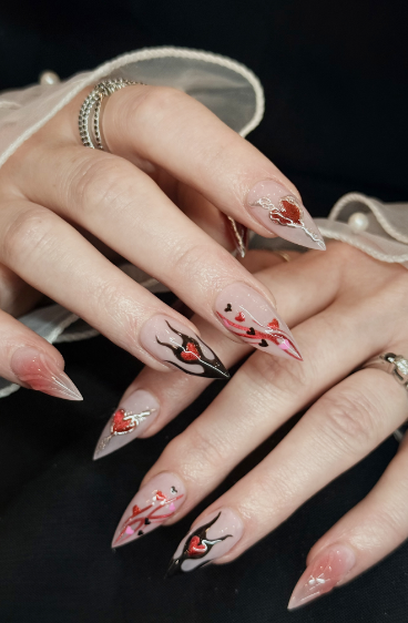 Stunning nail art design showcase - creative patterns and colors