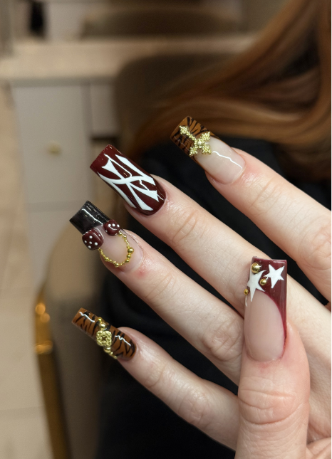 Acrylic nail extensions - long lasting nail enhancements